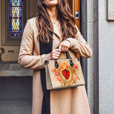 Catholight Sacred Heart of Grace Leather Bag