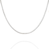 Catholight St. Benedict Crucifix Necklace in Oxidized Sterling Silver