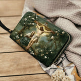 Catholight The Cross of Redemption - Leather Wallet Purse