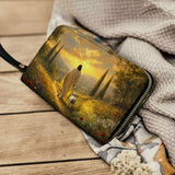 Catholight Divine Light and Love Leather Wallet Purse