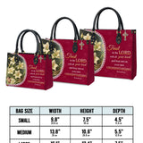 Catholight Lilies of Faith Leather Bag