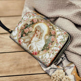 Catholight Virgin Mary's Grace Leather Wallet Purse