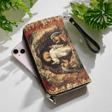 Catholight Triumph Of Light Leather Wallet Purse