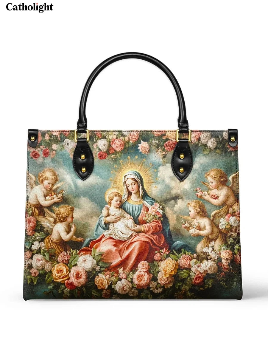 Ledertasche „Halo Of Roses“