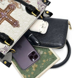 Catholight Faith & Florals Leather Bag