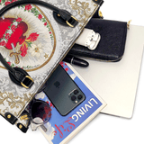 Catholight Immaculate Heart of Mary Elegance Leather Bag