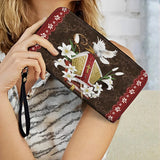 Catholight The Bishop's Grace Leather Wallet Purse