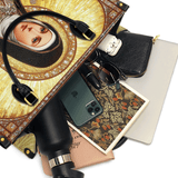Catholight The Little Flower of Grace Leather Bag