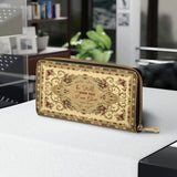 Catholight Psalm of Peace Leather Wallet Purse