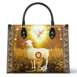 Catholight The Lamb Of Redemption Leather Bag