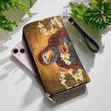 Catholight The Lily Of Purity Leather Wallet Purse