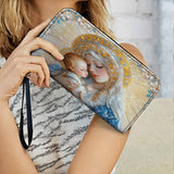 Catholight Divine Grace and Serenity - Leather Wallet Purse