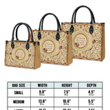 Catholight Strength in Grace Leather Bag