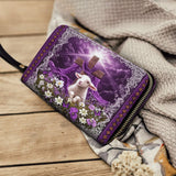 Catholight Eternal Hope - Leather Wallet Purse
