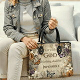 Catholight Faithful Blossom Leather Bag