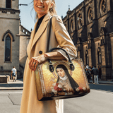 Catholight The Little Flower of Grace Leather Bag