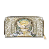 Catholight Sanctuary of the Holy Spirit - Leather Wallet Purse