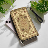 Catholight Psalm of Peace Leather Wallet Purse