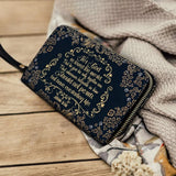 Catholight Everlasting Life Leather Wallet Purse