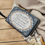 Catholight Corinthian Elegance Leather Wallet Purse