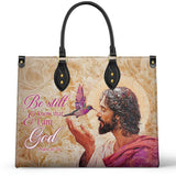 Catholight Faith in Stillness Leather Bag