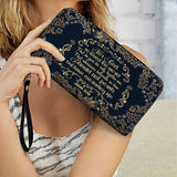Catholight Everlasting Life Leather Wallet Purse