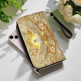 Catholight Wings of Serenity Leather Wallet Purse