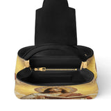 Catholight Jesus the Savior Eternal Light Leather Satchel Bag