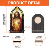 Catholight Sacred Heart Light Candle Holder