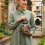 Catholight Saint John The Baptist Shepherd Leather Satchel Bag
