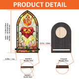 Catholight Sacred Heart Glow Candle Holder