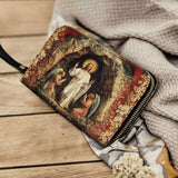 Catholight  Triumph Of Light Leather Wallet Purse