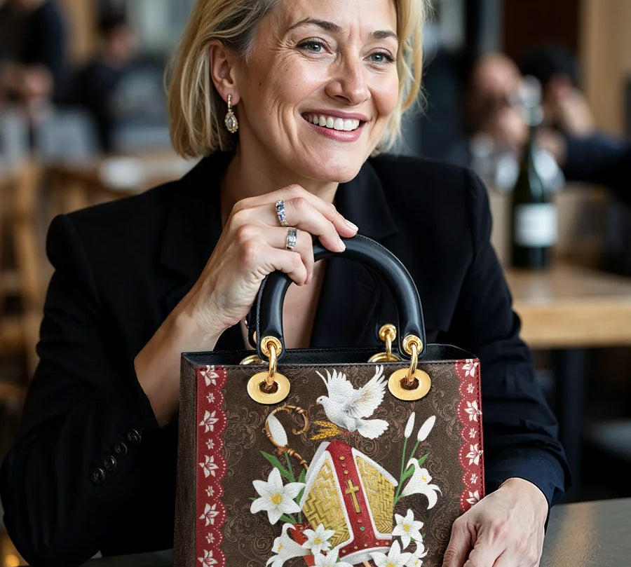 Catholight The Bishop's Grace Lady Leather Bag