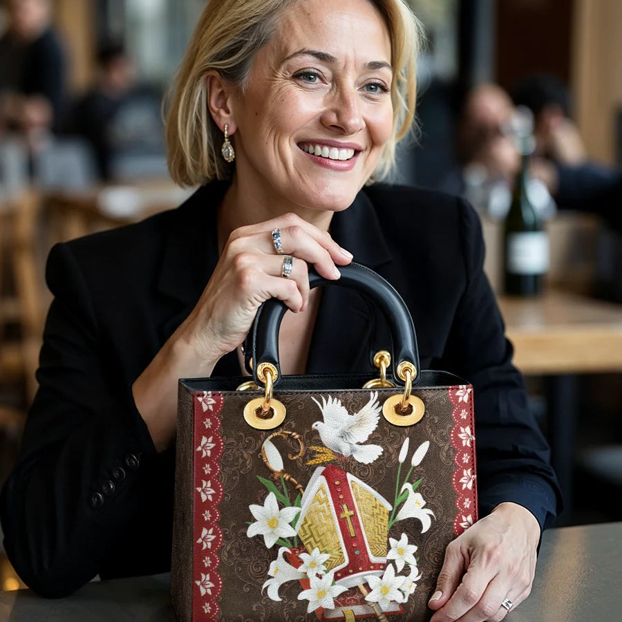 Catholight The Bishop's Grace Lady Leather Bag