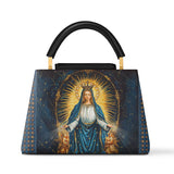Catholight Celestial Devotion Leather Satchel Bag
