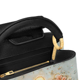 Catholight The Crescent of Serenity Leather Satchel Bag