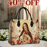 Borsa in pelle Eleganza Fiorellino Catholight