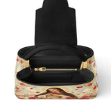 Catholight Little Flower Elegance Leather Satchel Bag