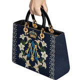 Catholight Crown Of Grace Lady Leather Bag