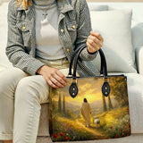 Catholight  Divine Light and Love Leather Bag