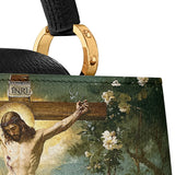 Catholight The Cross of Redemption Leather Satchel Bag