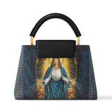 Catholight Celestial Devotion Leather Satchel Bag
