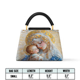 Catholight Divine Grace and Serenity Leather Satchel Bag