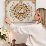 Catholight Agnus Dei Canvas Wall Art