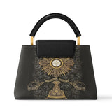 Catholight The Corpus Christi Elegance Leather Satchel Bag