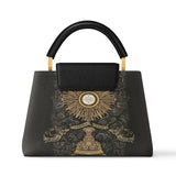 Catholight The Corpus Christi Elegance Leather Satchel Bag