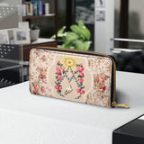 Catholight  Roses of the Rosary Leather Wallet Purse