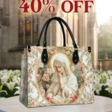 Sac en cuir de la Grâce de la Vierge Marie Catholight