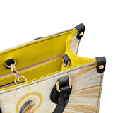 Catholight  Our Lady of Light Leather Handbag - Divine Grace in Every Detail