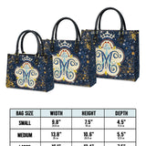 Catholight Regina Monogram – The Marian Emblem Leather Bag